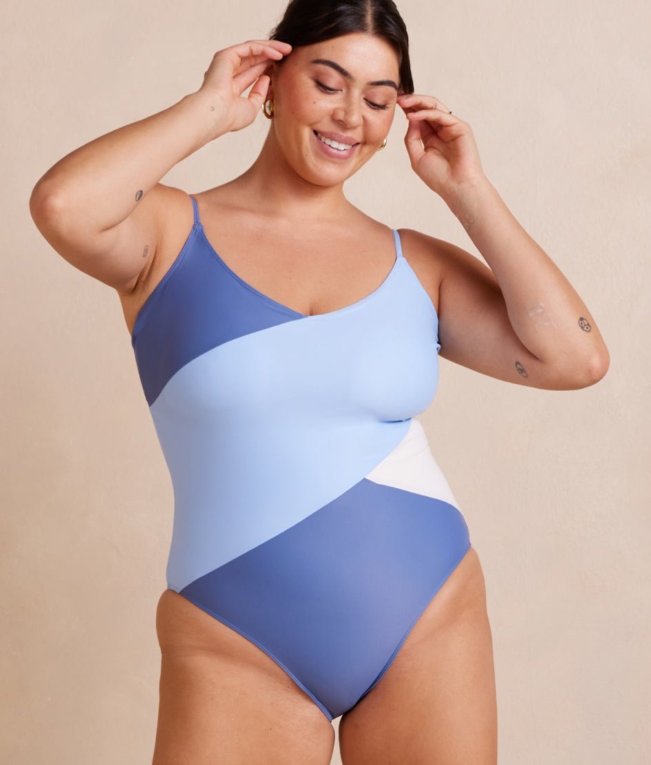 The Marina - Sky & Blue Mountain & White Sand