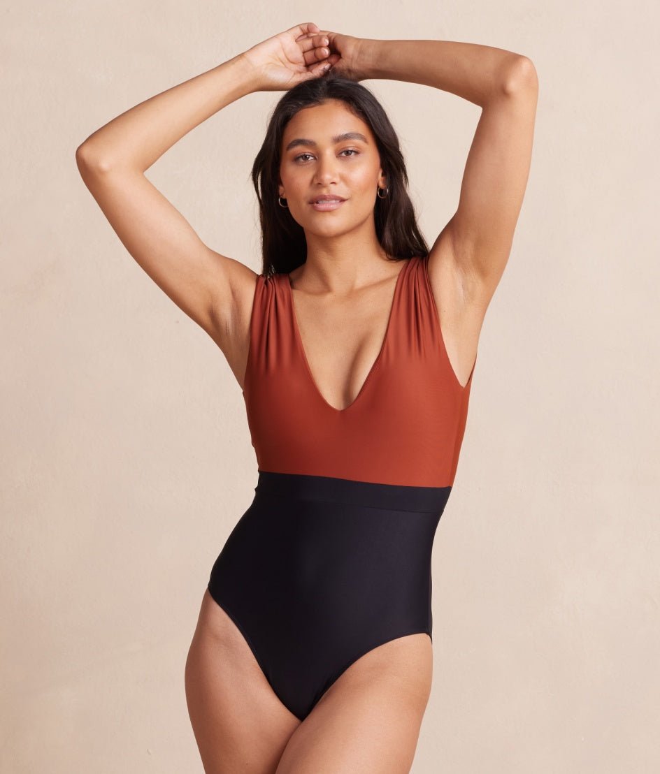 The Ruched Backflip - Amber & Sea Urchin - Image 3